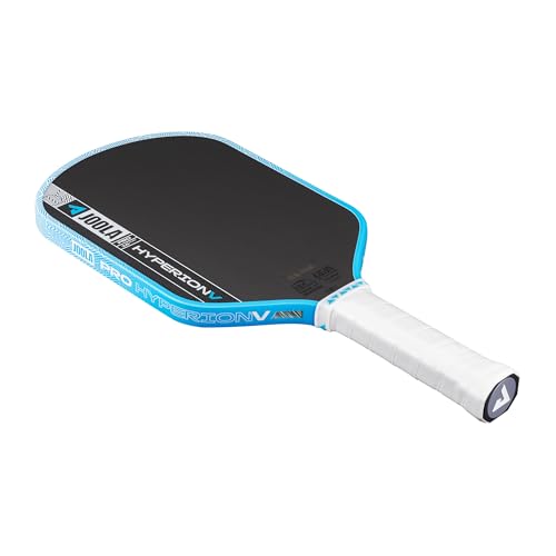 JOOLA Pro V Pickleball Paddle - 14mm/16mm - Raw Carbon Fiber Textured Surface - Enhanced Frame & Propulsion Core, USAPA & UPA-A Certified, NFC Chip Enabled, Premium Control & Lightweight Performance