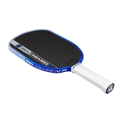 JOOLA Pro V Pickleball Paddle - 14mm/16mm - Raw Carbon Fiber Textured Surface - Enhanced Frame & Propulsion Core, USAPA & UPA-A Certified, NFC Chip Enabled, Premium Control & Lightweight Performance
