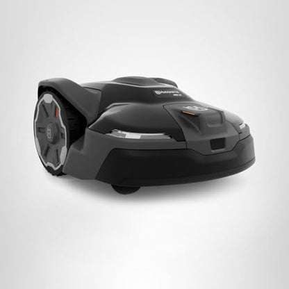 Husqvarna 410iQ Automower Robotic Mower, 0.5 Acre Mowing Capacity, Wire Free Robot Lawn Mower with Charging Station, RS1 EPOS Reference Station and Replacement Blades, 970727401