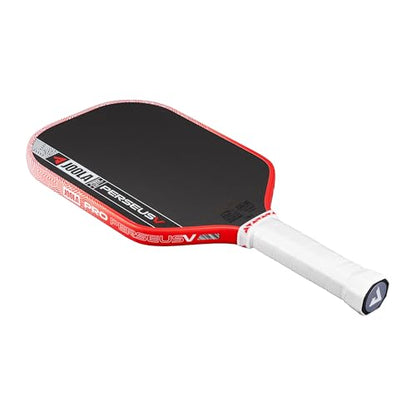 JOOLA Pro V Pickleball Paddle - 14mm/16mm - Raw Carbon Fiber Textured Surface - Enhanced Frame & Propulsion Core, USAPA & UPA-A Certified, NFC Chip Enabled, Premium Control & Lightweight Performance
