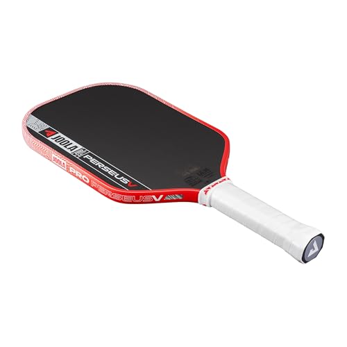 JOOLA Pro V Pickleball Paddle - 14mm/16mm - Raw Carbon Fiber Textured Surface - Enhanced Frame & Propulsion Core, USAPA & UPA-A Certified, NFC Chip Enabled, Premium Control & Lightweight Performance