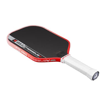 JOOLA Pro V Pickleball Paddle - 14mm/16mm - Raw Carbon Fiber Textured Surface - Enhanced Frame & Propulsion Core, USAPA & UPA-A Certified, NFC Chip Enabled, Premium Control & Lightweight Performance