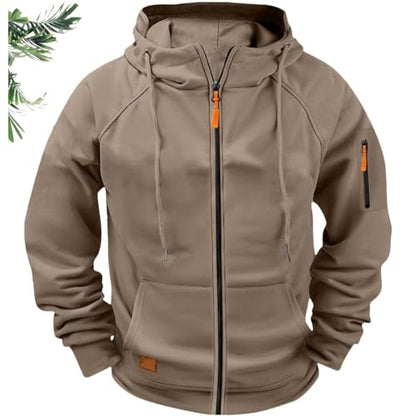 Bearskin Tactical Hoodie,Zip Up Hoodie Men Tactical Hoodies Long Sleeve Workout Sweatshirt sudaderas para hombre de trabajo