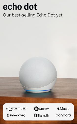 Amazon Echo Dot (newest model) - Vibrant sounding speaker, Designed for Alexa+, Great for bedrooms, dining rooms and offices, Charcoal