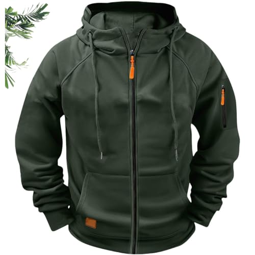 Bearskin Tactical Hoodie,Zip Up Hoodie Men Tactical Hoodies Long Sleeve Workout Sweatshirt sudaderas para hombre de trabajo