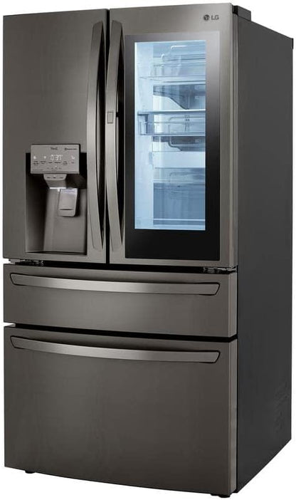 LG 23 cu. ft. Smart wi-fi Enabled InstaView™ Door-in-Door® Counter-Depth Refrigerator with Craft Ice™ Maker