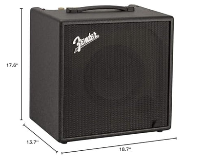 Fender Rumble 40 V3 Bass Amp for Bass Guitar, 40 Watts, with 2-Year Warranty Speaker, with Overdrive Circuit and Mid-Scoop Contour Switch