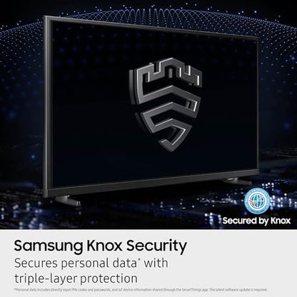 Samsung 43-Inch Class Crystal UHD U8000F 4K Smart TV (2025 Model) Endless Free Content, Crystal Processor 4K, MetalStream Design, Knox Security, Alexa Built-in