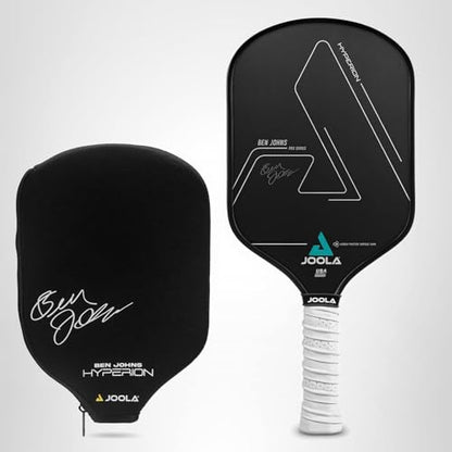 JOOLA Ben Johns Hyperion CFS Pickleball Paddle – Carbon Surface with High Grit & Spin, Elongated Handle, USAPA Approved Ben Johns Paddle