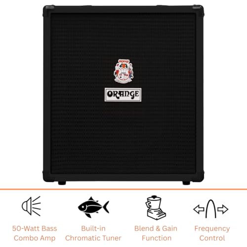Orange Crush Bass 100W Bass Guitar Combo Amp, Orange
