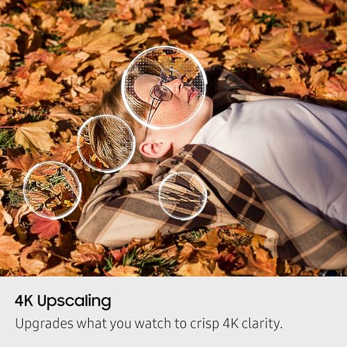 Samsung 43-Inch Class Crystal UHD U8000F 4K Smart TV (2025 Model) Endless Free Content, Crystal Processor 4K, MetalStream Design, Knox Security, Alexa Built-in