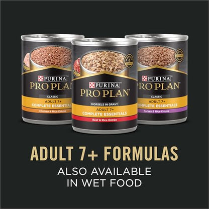 Purina Pro Plan Complete Essentials Shredded Blend Salmon and Rice Dog Food Dry Formula with Probiotics for Dogs - 33 lb. Bag