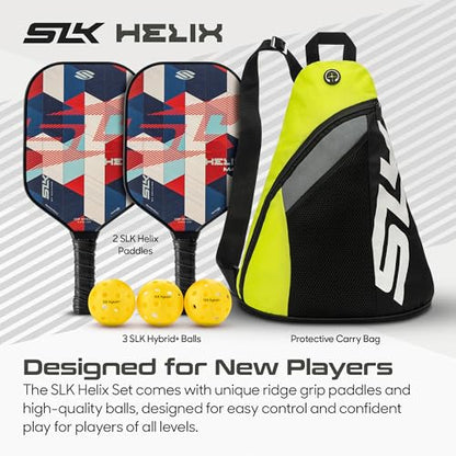 Selkirk Sport SLK Pickleball Paddles Set of 2 | Designed in The USA | Choose The SLK Neo Graphite, SLK Neo Fiberglass Pickleball Set or SLK Atlas Pickleball Bundle