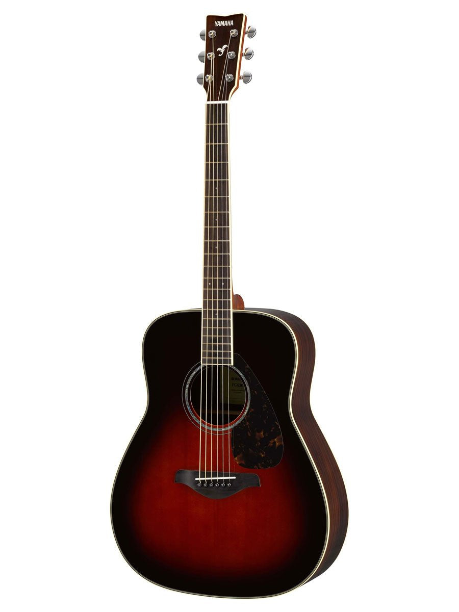 Yamaha FG830 Solid Top Acoustic Guitar, Autumn Burst