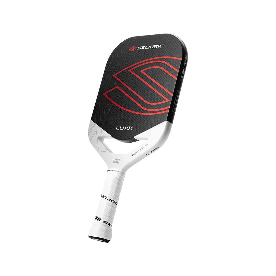 Selkirk Sport LUXX Control Pickleball Paddles | Carbon Fiber Pickleball Paddle with Polypropylene X7 Core | InfiniGrit Surface Technology