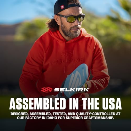 Selkirk Sport LUXX Control Pickleball Paddles | Carbon Fiber Pickleball Paddle with Polypropylene X7 Core | InfiniGrit Surface Technology