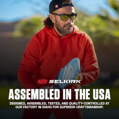Selkirk Sport LUXX Control Pickleball Paddles | Carbon Fiber Pickleball Paddle with Polypropylene X7 Core | InfiniGrit Surface Technology