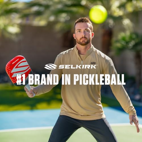 Selkirk Sport LUXX Control Pickleball Paddles | Carbon Fiber Pickleball Paddle with Polypropylene X7 Core | InfiniGrit Surface Technology
