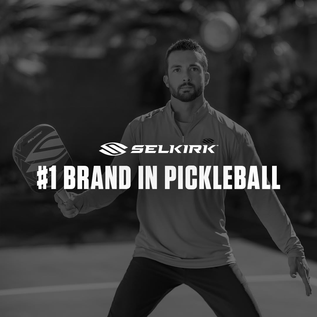 Selkirk Sport LUXX Control Pickleball Paddles | Carbon Fiber Pickleball Paddle with Polypropylene X7 Core | InfiniGrit Surface Technology