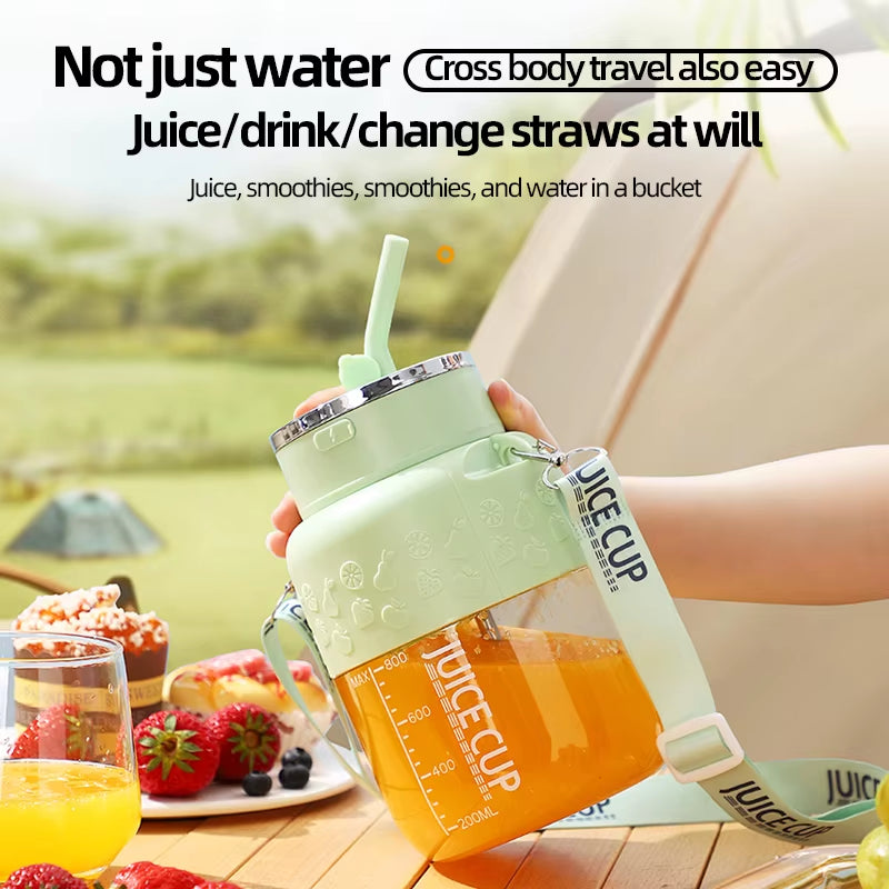 PowerJuice 800ml Electric Sports Cup – USB Rechargeable Juicer for Smoothies, Shakes, & More