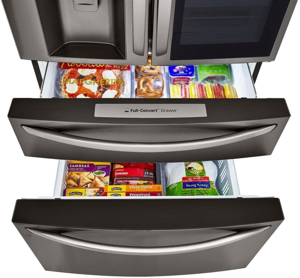LG 23 cu. ft. Smart wi-fi Enabled InstaView™ Door-in-Door® Counter-Depth Refrigerator with Craft Ice™ Maker