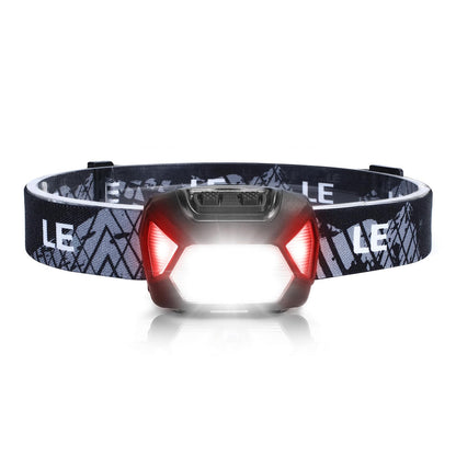 Lepro Headlamp Battery Powered Waterproof LED Headlight 2 Pack - Blue
