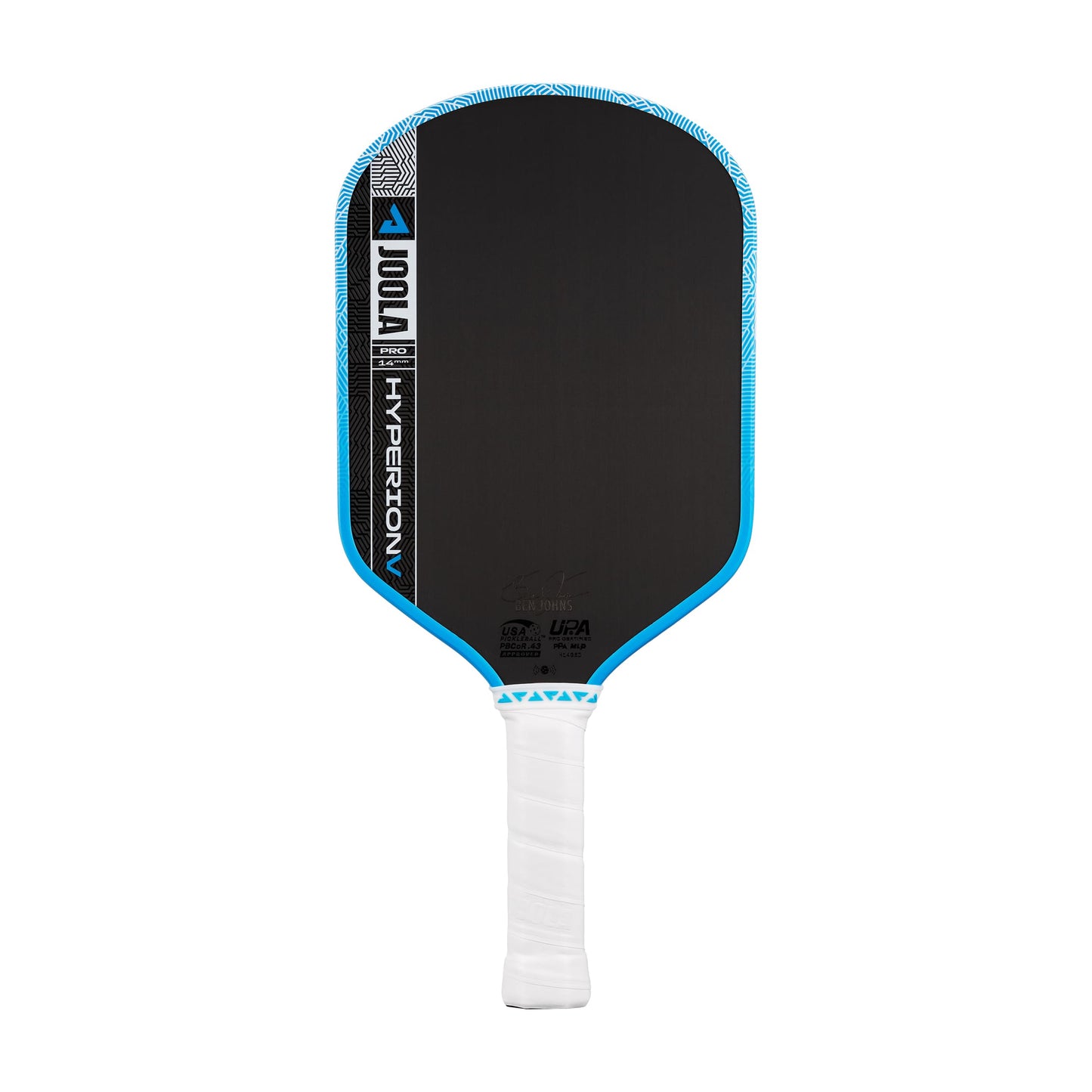JOOLA Pro V Pickleball Paddle - 14mm/16mm - Raw Carbon Fiber Textured Surface - Enhanced Frame & Propulsion Core, USAPA & UPA-A Certified, NFC Chip Enabled, Premium Control & Lightweight Performance