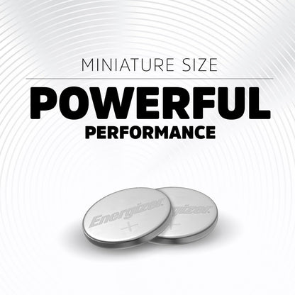 Energizer 2025 Batteries (2 Pack), 3V Lithium Coin Batteries With 3-in-1 Child Shield
