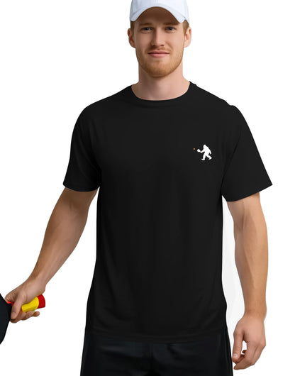 Pickleball Shirts for Men - UPF 50+ Quick Dry Performance Tee Short Sleeve T-Shirt for Pickleball Players