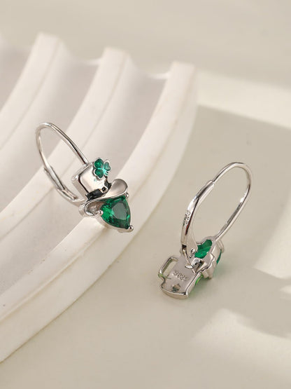 Dangle Earrings 925 Sterling Silver Leverback Earrings Birthday Gift Christmas Sterling Silver Jewelry for Women