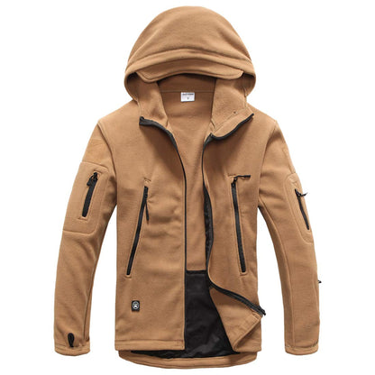 ReFire Gear Men's Warm Military Tactical Sport Fleece Hoodie Jacket