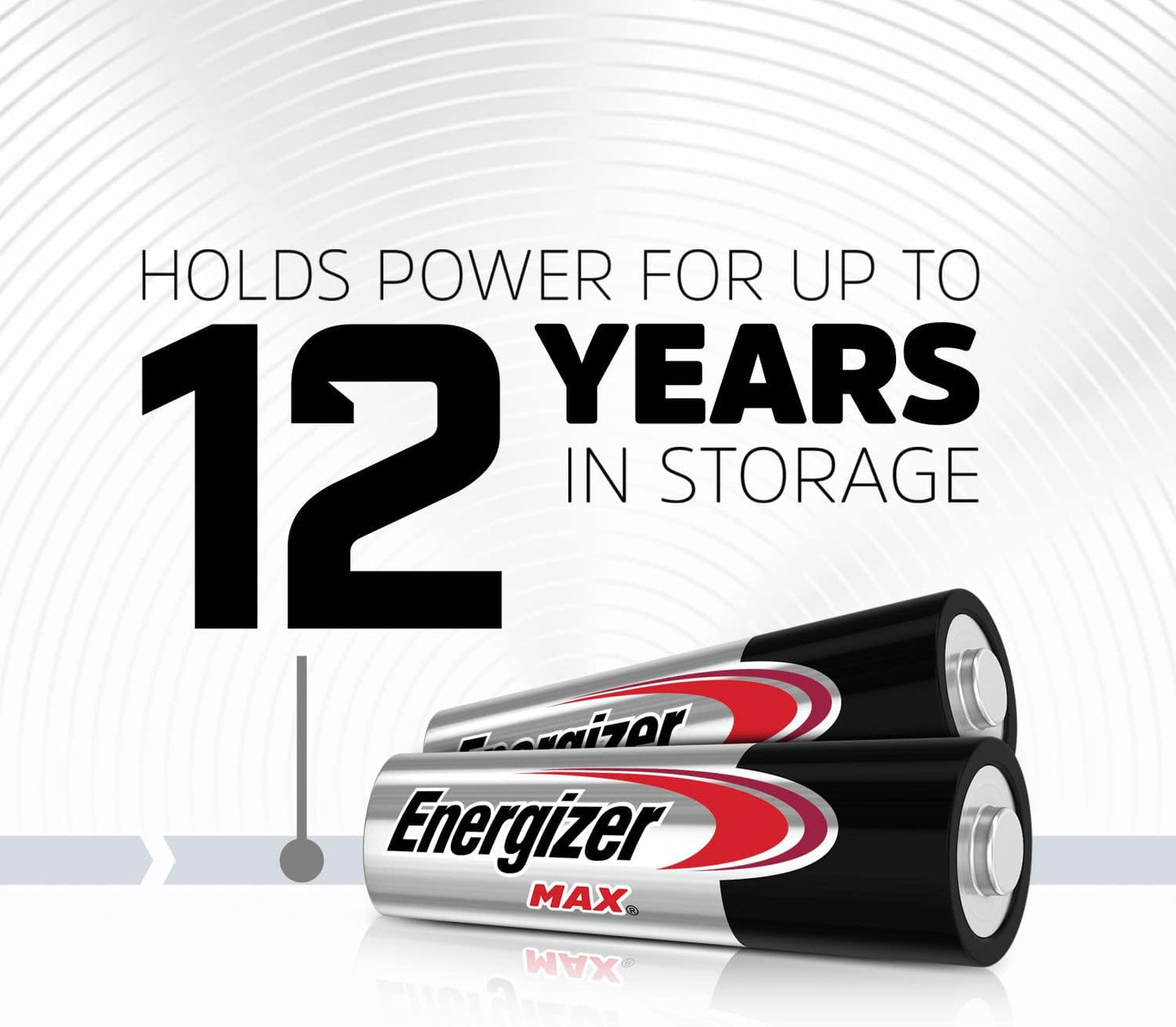 Energizer AA Batteries, MAX Double AA Battery Alkaline, 4 Count