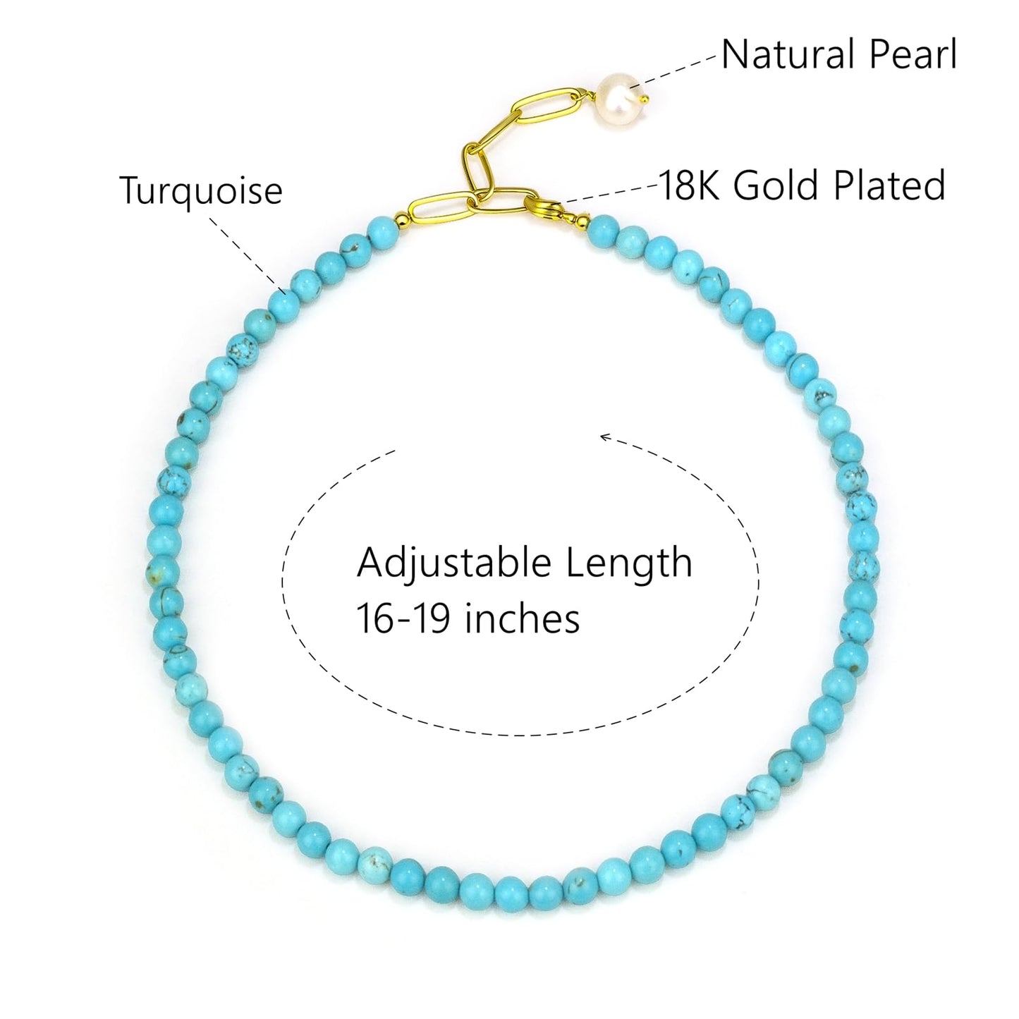 Green Aventurine Jade Necklace, Green Choker Necklace Healing Crystal Necklace with Pearl for Women, Handmade Necklaces Spiritual Jewelry for Women.