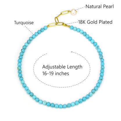 Green Aventurine Jade Necklace, Green Choker Necklace Healing Crystal Necklace with Pearl for Women, Handmade Necklaces Spiritual Jewelry for Women.