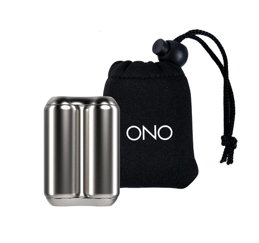 ONO Roller - Handheld Fidget Toy for Adults | Help Relieve Stress, Anxiety, Tension | Promotes Focus, Clarity | Compact, Portable Design (Junior Size/ABS Plastic, Purple)