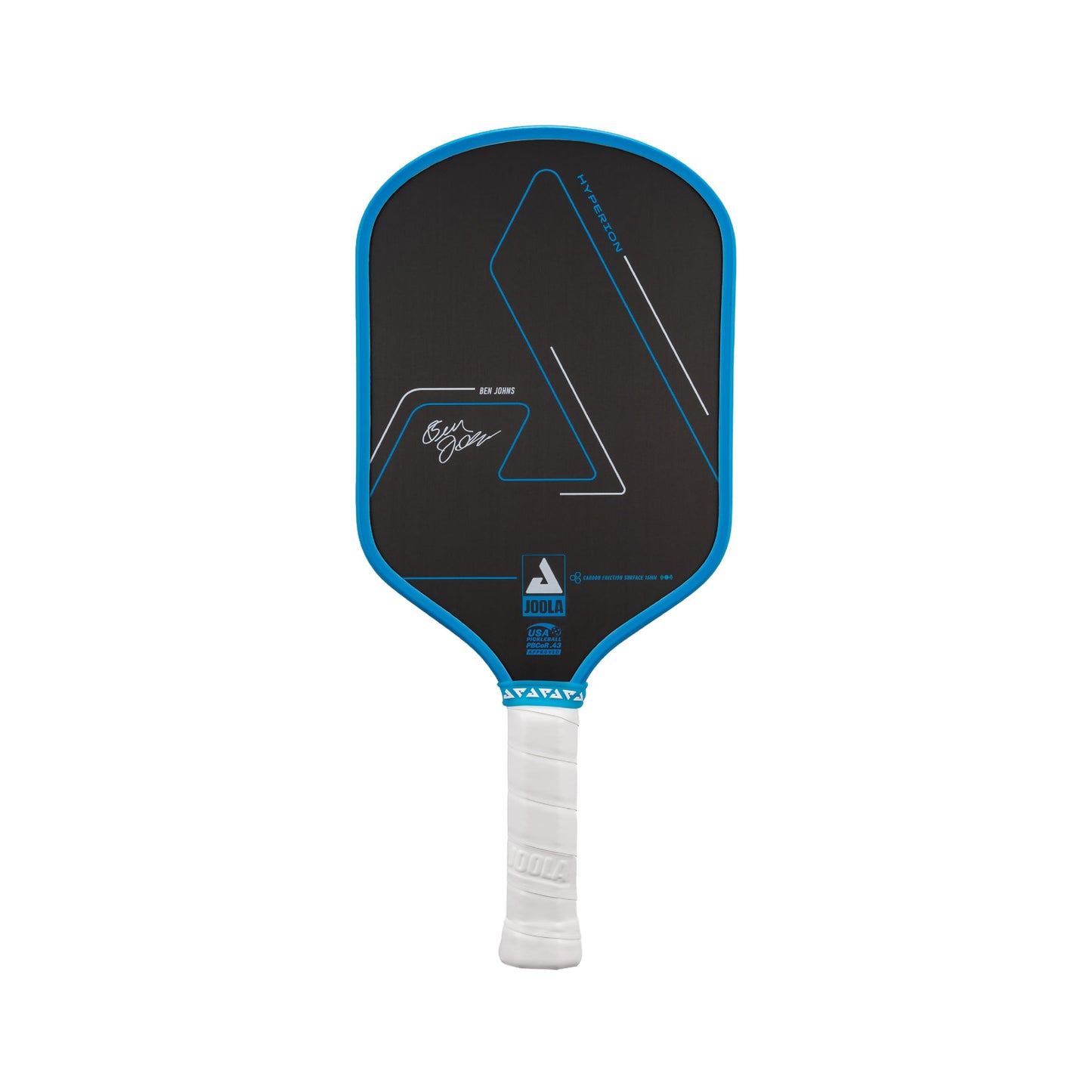 JOOLA Ben Johns Hyperion CFS Pickleball Paddle – Carbon Surface with High Grit & Spin, Elongated Handle, USAPA Approved Ben Johns Paddle