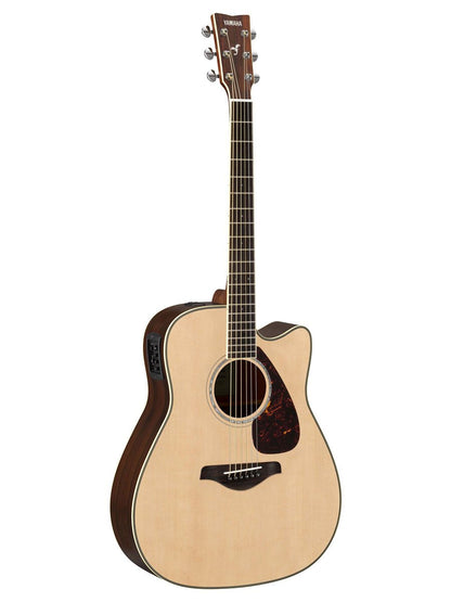 Yamaha FG830 Solid Top Acoustic Guitar, Autumn Burst