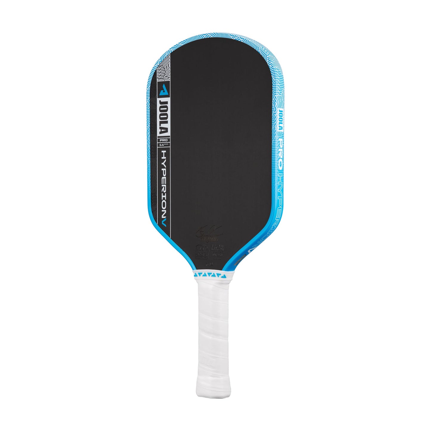 JOOLA Pro V Pickleball Paddle - 14mm/16mm - Raw Carbon Fiber Textured Surface - Enhanced Frame & Propulsion Core, USAPA & UPA-A Certified, NFC Chip Enabled, Premium Control & Lightweight Performance