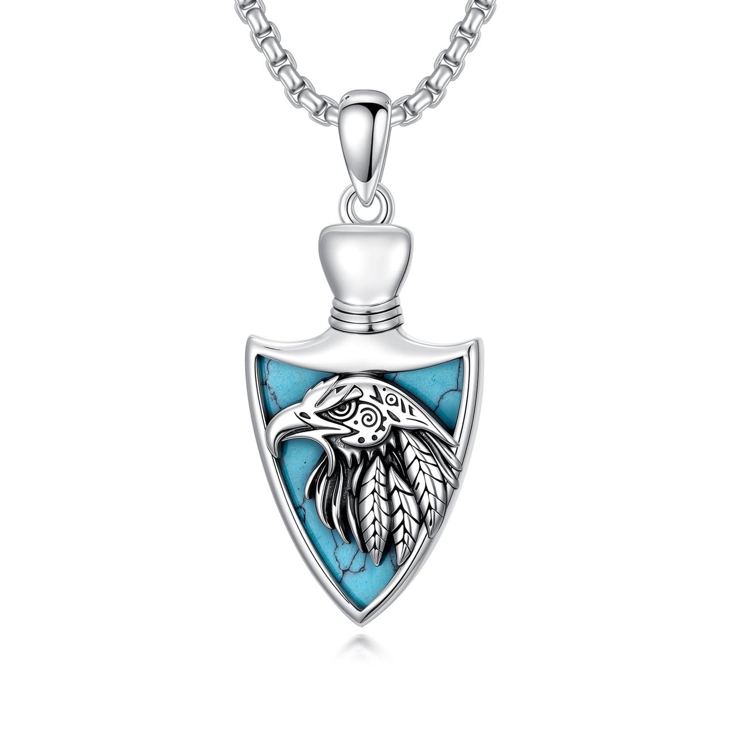PROESS Sterling Silver Kokopelli Necklace Southwestern Jewelry Gifts for Men Women