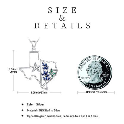 Midir&Etain Western Necklace 925 Sterling Silver Turquoise Pendant Highland Cow/Cow Skull/Hat/Tag/Cactus/Boot Cowgirl Country Jewelry for Women Men
