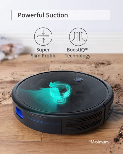 eufy X10 Pro Omni Robot Vacuum and Mop Combo, Incredible Suction, Dual Mops with 12 mm Auto-Lift and Carpet Detection, AI Obstacle Avoidance, Auto Mop Washing&Drying, Self-Emptying, Self-Refilling