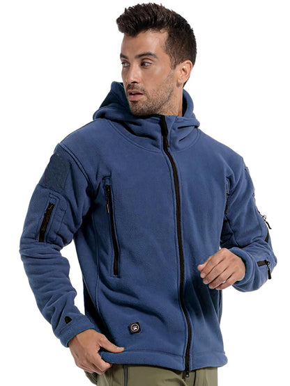 ReFire Gear Men's Warm Military Tactical Sport Fleece Hoodie Jacket