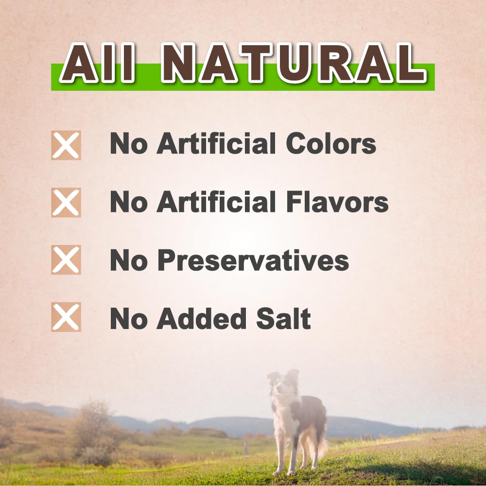 A Freschi srl Turkey Tendons for Dogs, USA-Sourced, Healthy Dog Treats, Rawhide-Free Puppy Chews, Long Lasting, All Natural, Hypoallergenic Dog Treats for Small Breeds, 40 Count Box Bone (S)