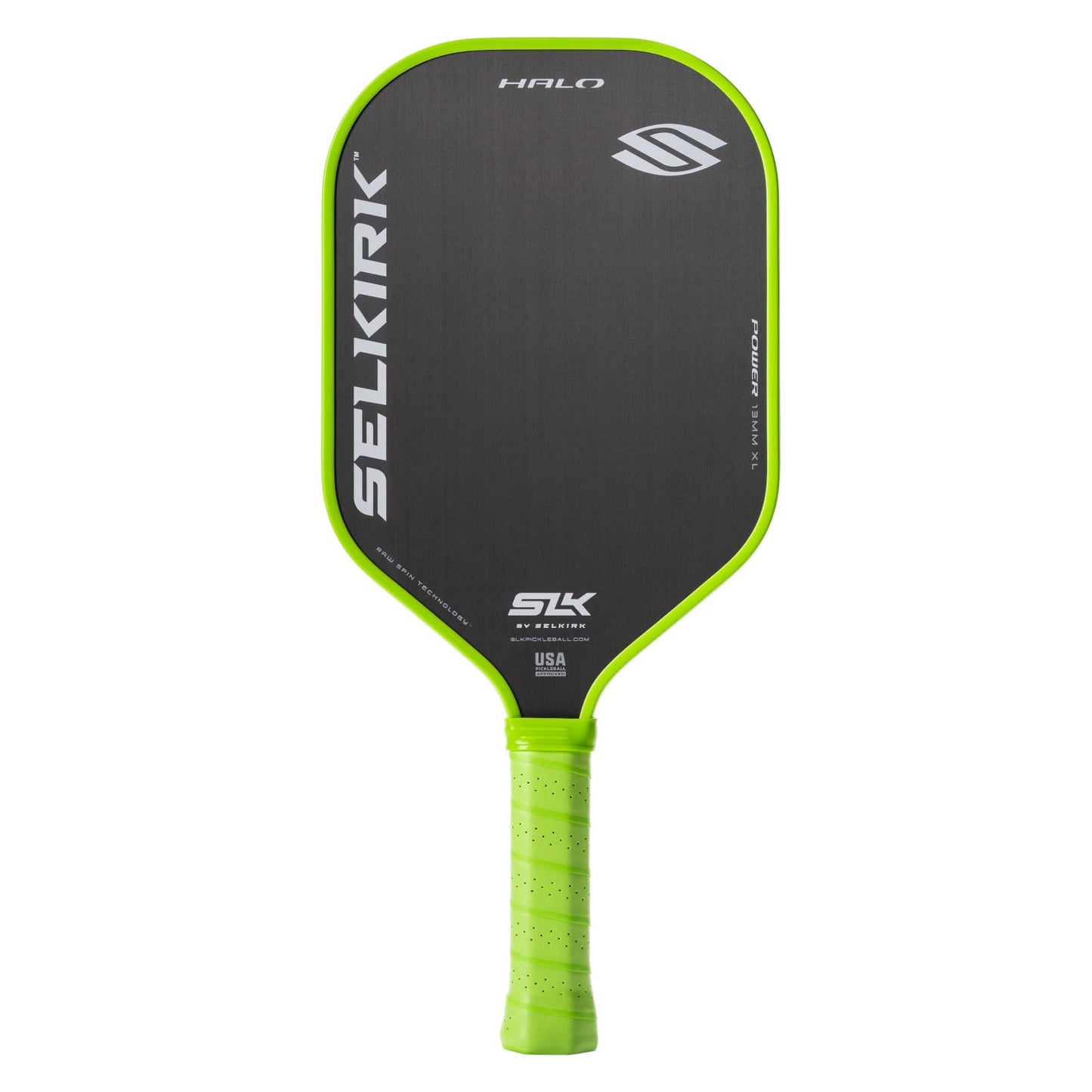 Selkirk Sport SLK Halo Raw Carbon Fiber Pickleball Paddle | Designed in The USA | Choose The T700 Raw Carbon Fiber Power, 18k Ultraweave Control, or Aramid Fiber Linkweave Thermoformed Pro