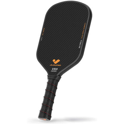 JOJOLEMON Pickleball Paddles, Carbon Fiber Pickleball Paddle with a 16mm Shark Power Polymer Core, The Pickleball Rackets Designed for Ultimate Spin & Consistency