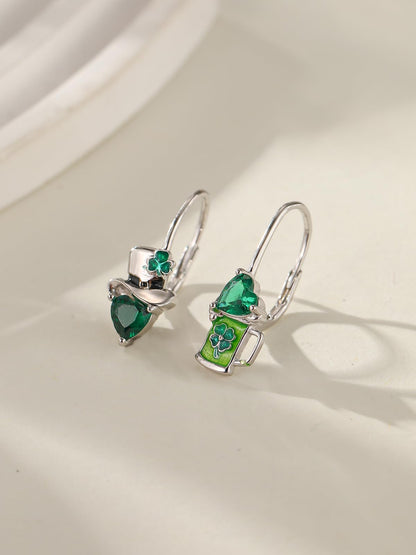 Dangle Earrings 925 Sterling Silver Leverback Earrings Birthday Gift Christmas Sterling Silver Jewelry for Women