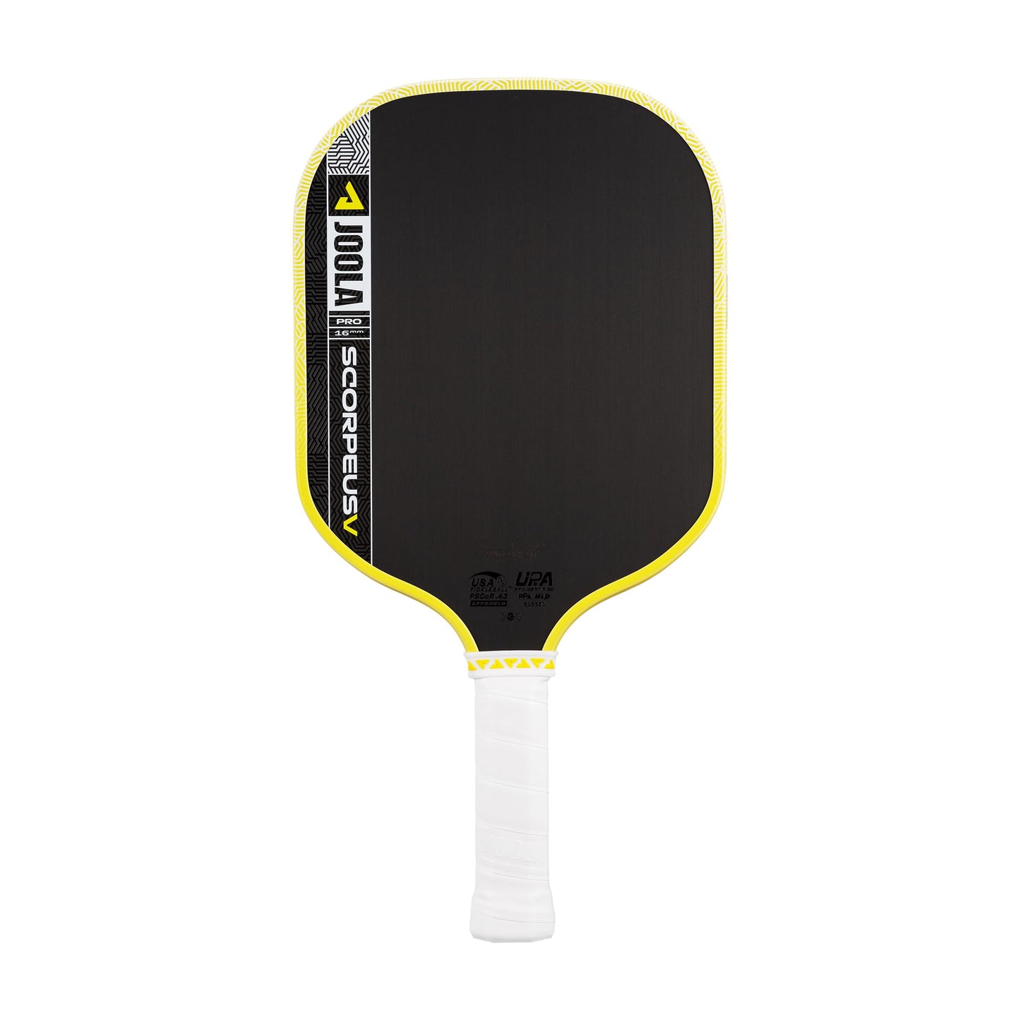 JOOLA Pro V Pickleball Paddle - 14mm/16mm - Raw Carbon Fiber Textured Surface - Enhanced Frame & Propulsion Core, USAPA & UPA-A Certified, NFC Chip Enabled, Premium Control & Lightweight Performance