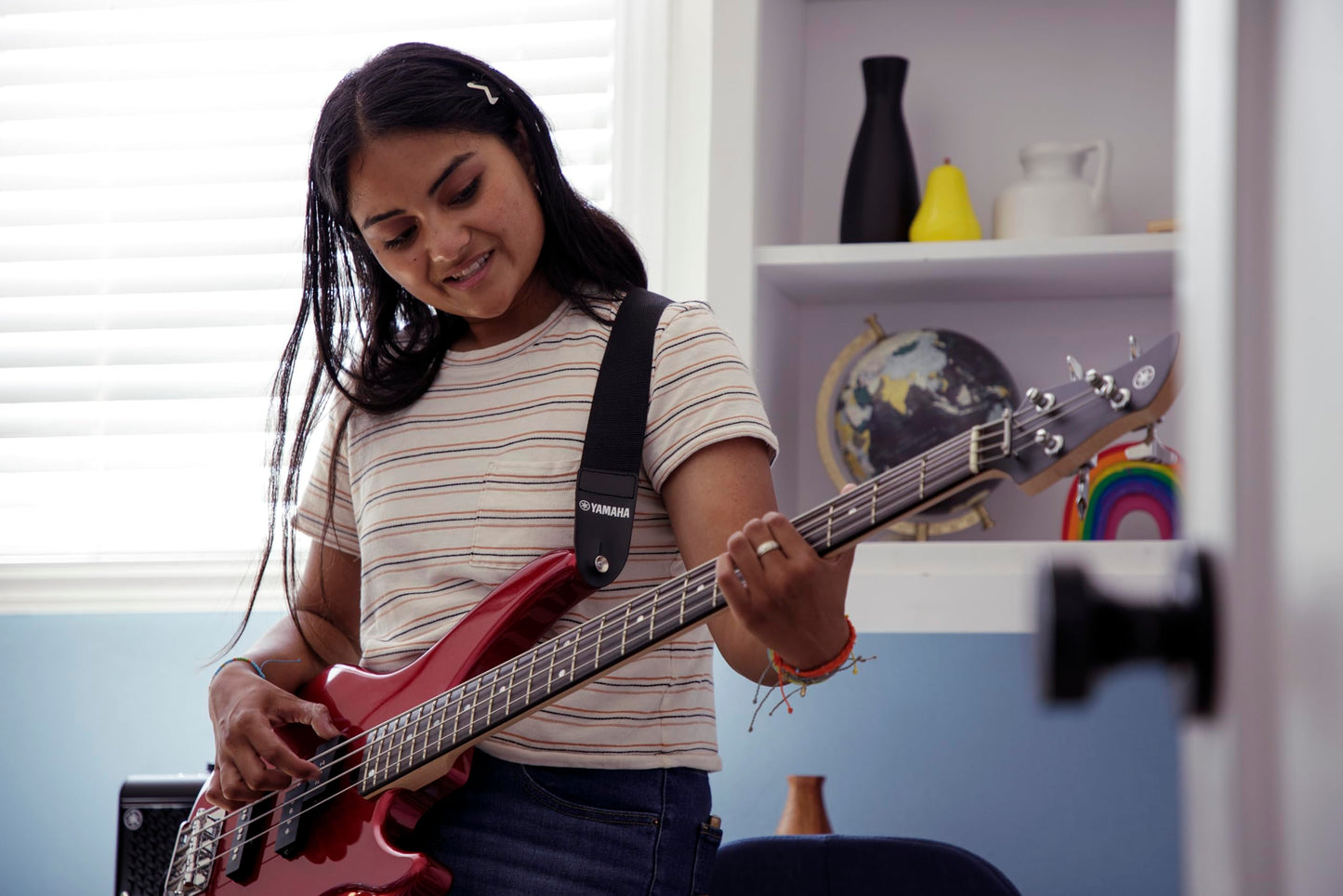 Yamaha TRBX304 BL 4-String Electric Bass Guitar