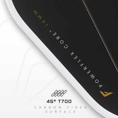 Franklin Sports PRO Pickleball Paddles – C45 Carbon Fiber Series - Official USAP + UPA Approved – Pro Player Design