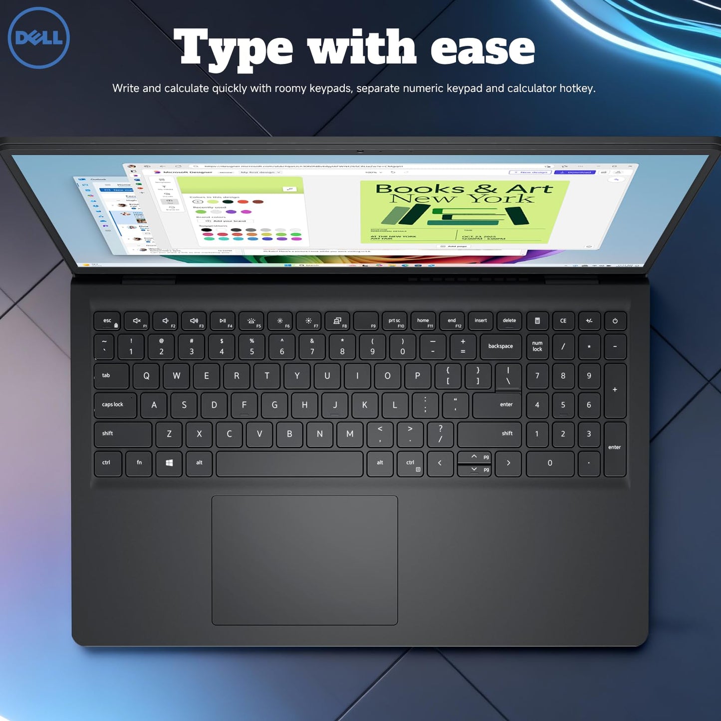 Dell 15 DC15250 Touchscreen Laptop, Intel Core i7-1355U(Up to 5.0 GHz), 15.6" FHD Anti Glare Screen, Intel UHD Graphics, 32 GB RAM, 1 TB SSD, Wi-Fi 6, Windows 11 Pro, Copilot-AI Chat, REDRAGON Mouse